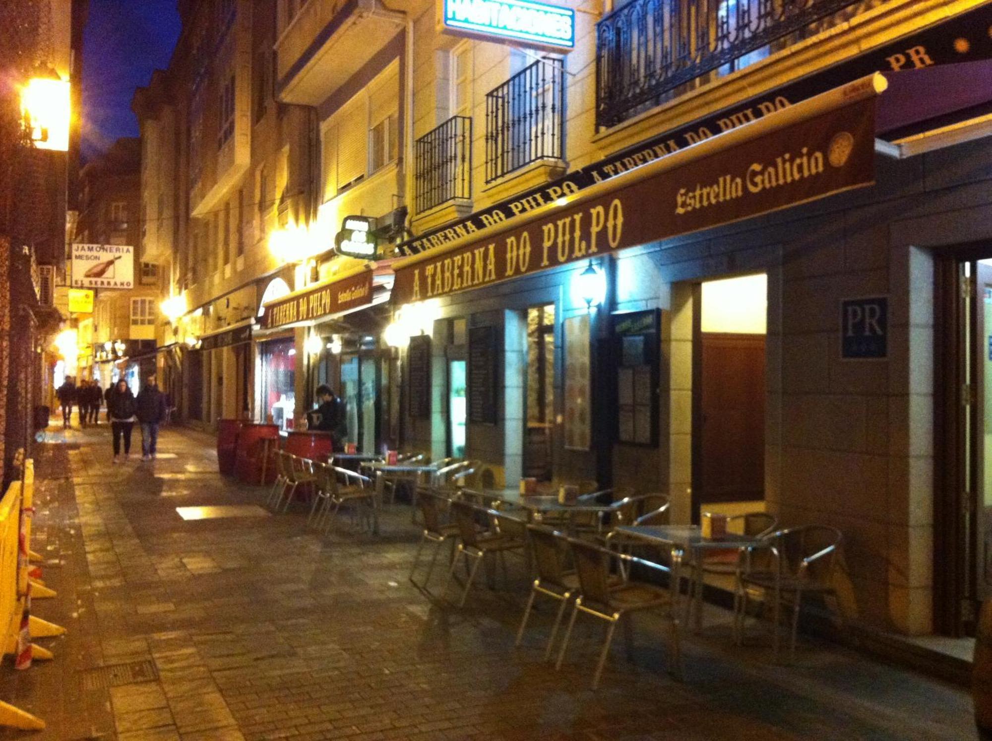 Hostal Hotil Coruna Centro A Coruna Ngoại thất bức ảnh
