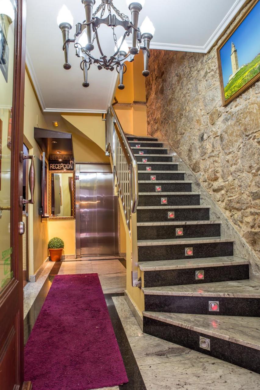 Hostal Hotil Coruna Centro A Coruna Ngoại thất bức ảnh