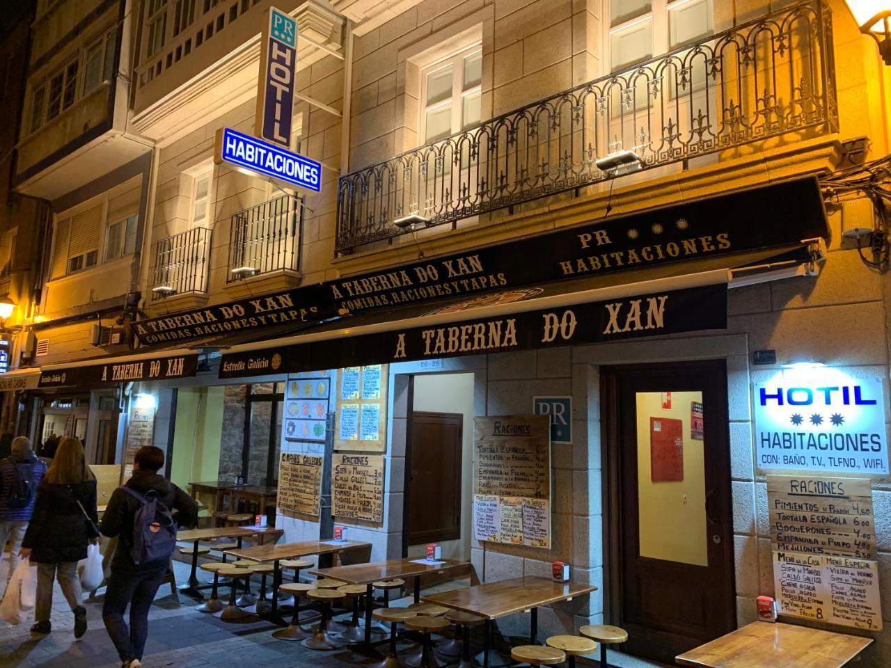 Hostal Hotil Coruna Centro A Coruna Ngoại thất bức ảnh