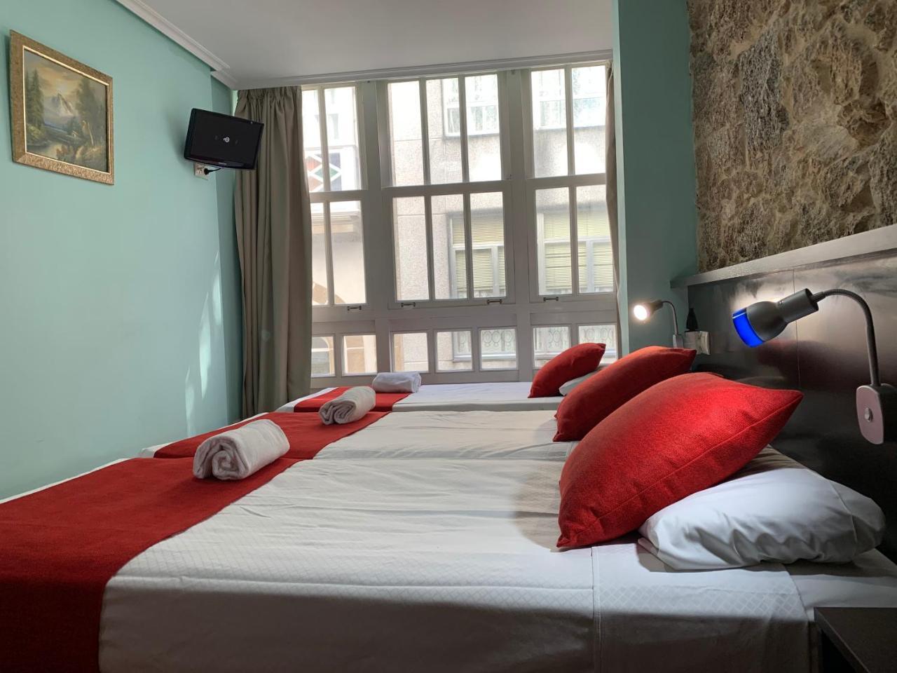 Hostal Hotil Coruna Centro A Coruna Ngoại thất bức ảnh
